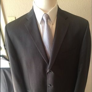 Sean John 46L Gray Suit